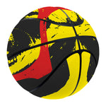 Pug With Glasses Portrait Print Basketball