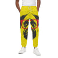 Pug With Glasses Portrait Print Cotton Sweatpants