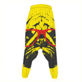 Pug With Glasses Portrait Print Hammer Pants