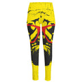 Pug With Glasses Portrait Print High-Waisted Pocket Leggings