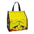 Pug With Glasses Portrait Print Insulated Lunch Tote