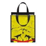 Pug With Glasses Portrait Print Insulated Lunch Tote