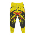 Pug With Glasses Portrait Print Jogger Pants