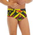 Pug With Glasses Portrait Print Men's Briefs