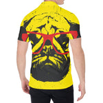 Pug With Glasses Portrait Print Men's Shirt