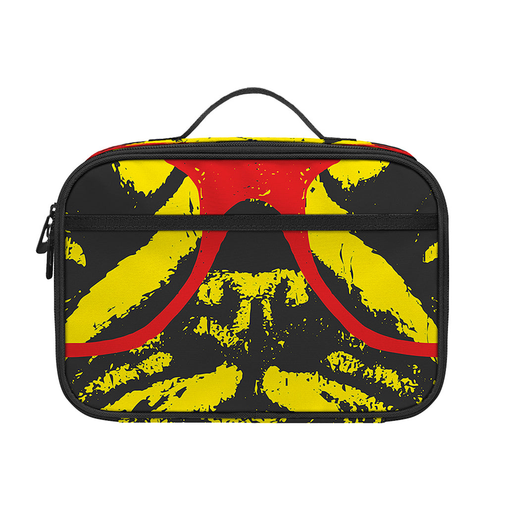 Pug With Glasses Portrait Print Portable Lunch Bag