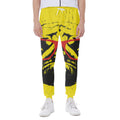 Pug With Glasses Portrait Print Joggers