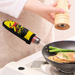 Pug With Glasses Portrait Print Skillet Handle Cover