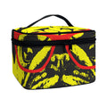 Pug With Glasses Portrait Print Travel Makeup Bag