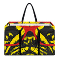 Pug With Glasses Portrait Print Utility Tote Bag