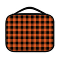 Pumpkin Orange Buffalo Check Print Classic Bible Case