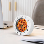Pumpkin Print Alarm Clock