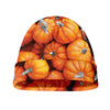 Pumpkin Print Beanie