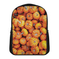 Pumpkin Print Casual Backpack