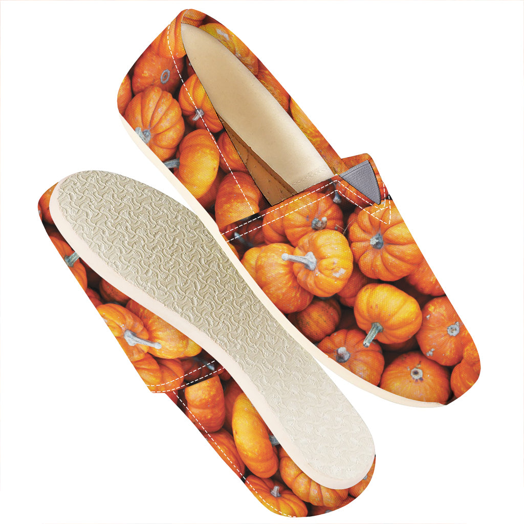 Pumpkin Print Casual Shoes