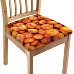 Pumpkin Print Chair Cushion Cover