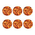 Pumpkin Print Coaster Set