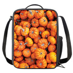 Pumpkin Print Crossbody Lunch Bag