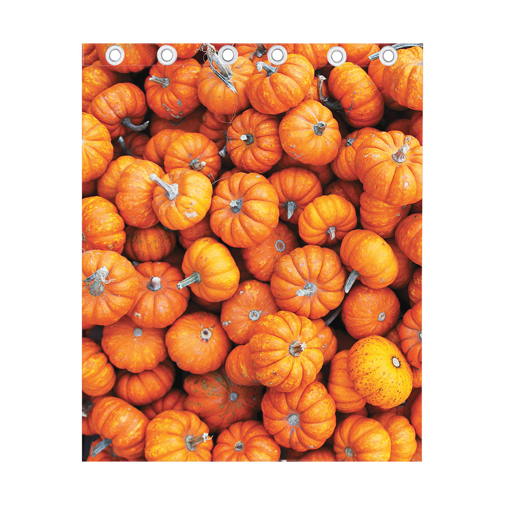 Pumpkin Print Curtain