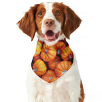 Pumpkin Print Dog Bandana