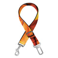 Pumpkin Print Dog Seat Belt