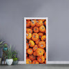 Pumpkin Print Door Sticker