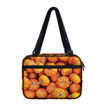 Pumpkin Print Double Strap Bible Bag