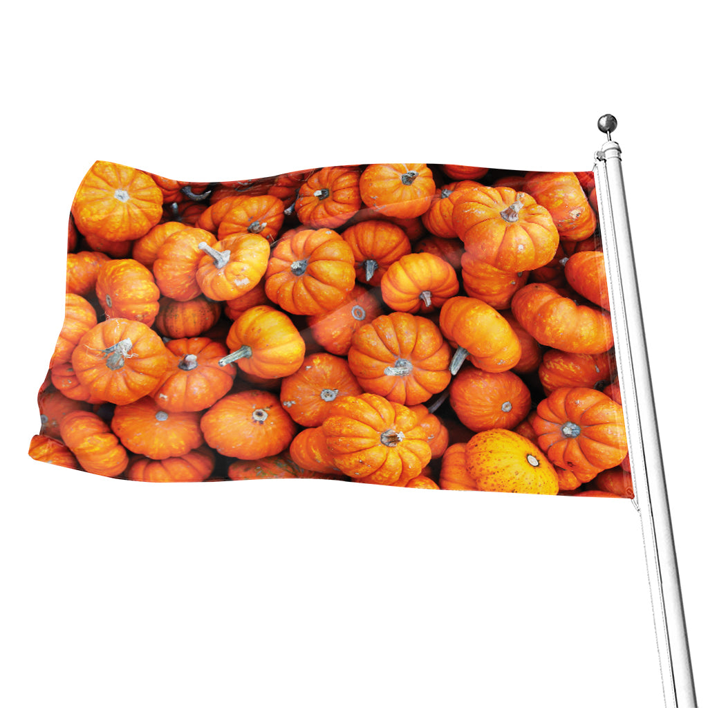 Pumpkin Print Flag