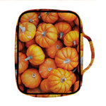 Pumpkin Print Front Pocket Bible Bag