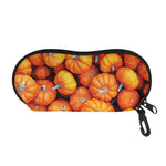 Pumpkin Print Glasses Case