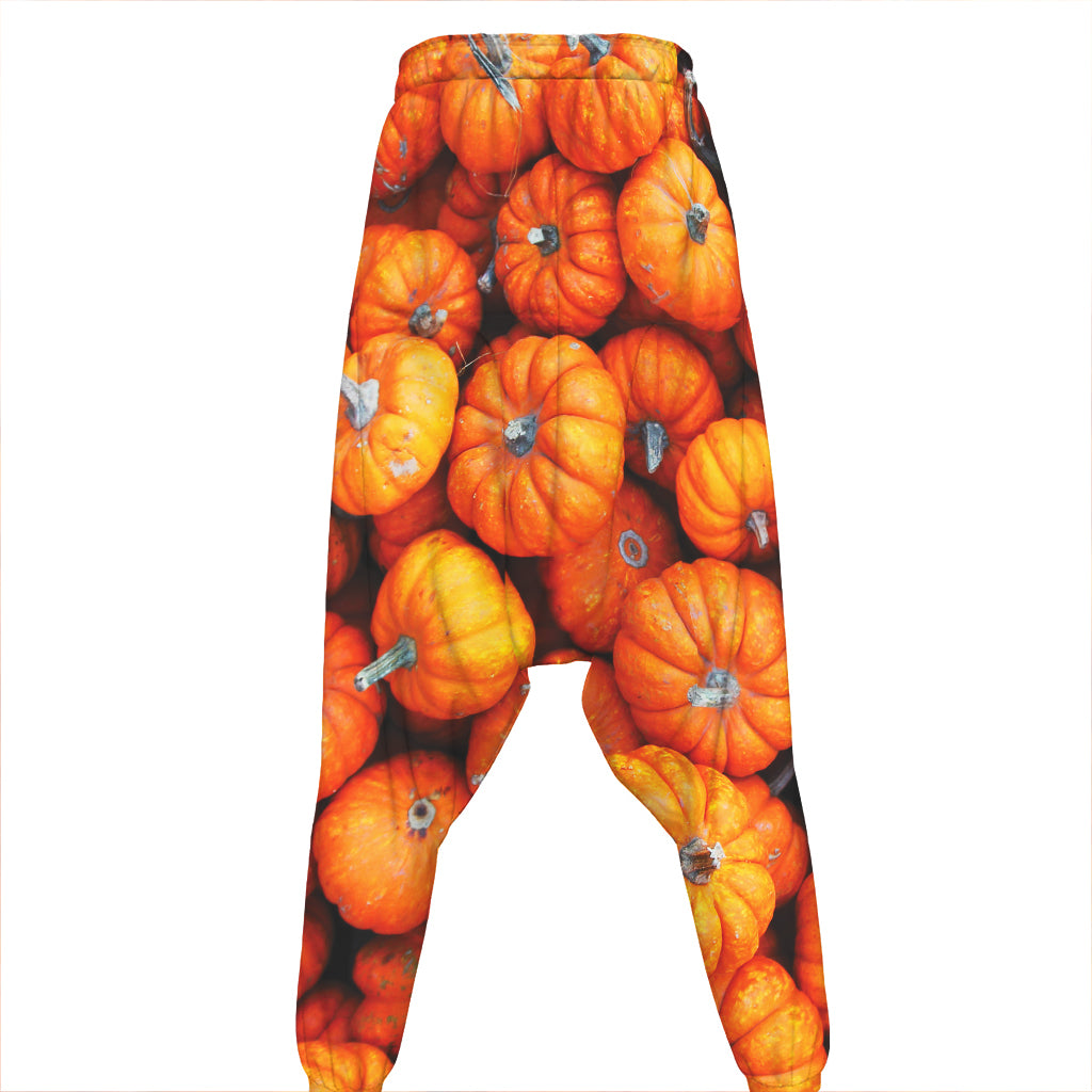 Pumpkin Print Hammer Pants