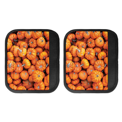 Pumpkin Print Handle Covers