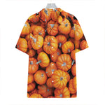 Pumpkin Print Hawaiian Shirt