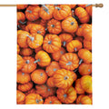 Pumpkin Print House Flag
