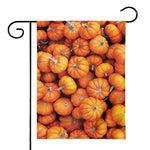 Pumpkin Print House Flag