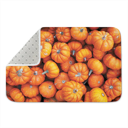 Pumpkin Print Indoor Door Mat