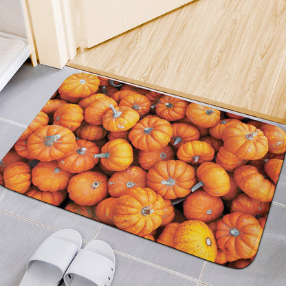 Pumpkin Print Indoor Door Mat
