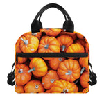 Pumpkin Print Insulated Lunch Bag