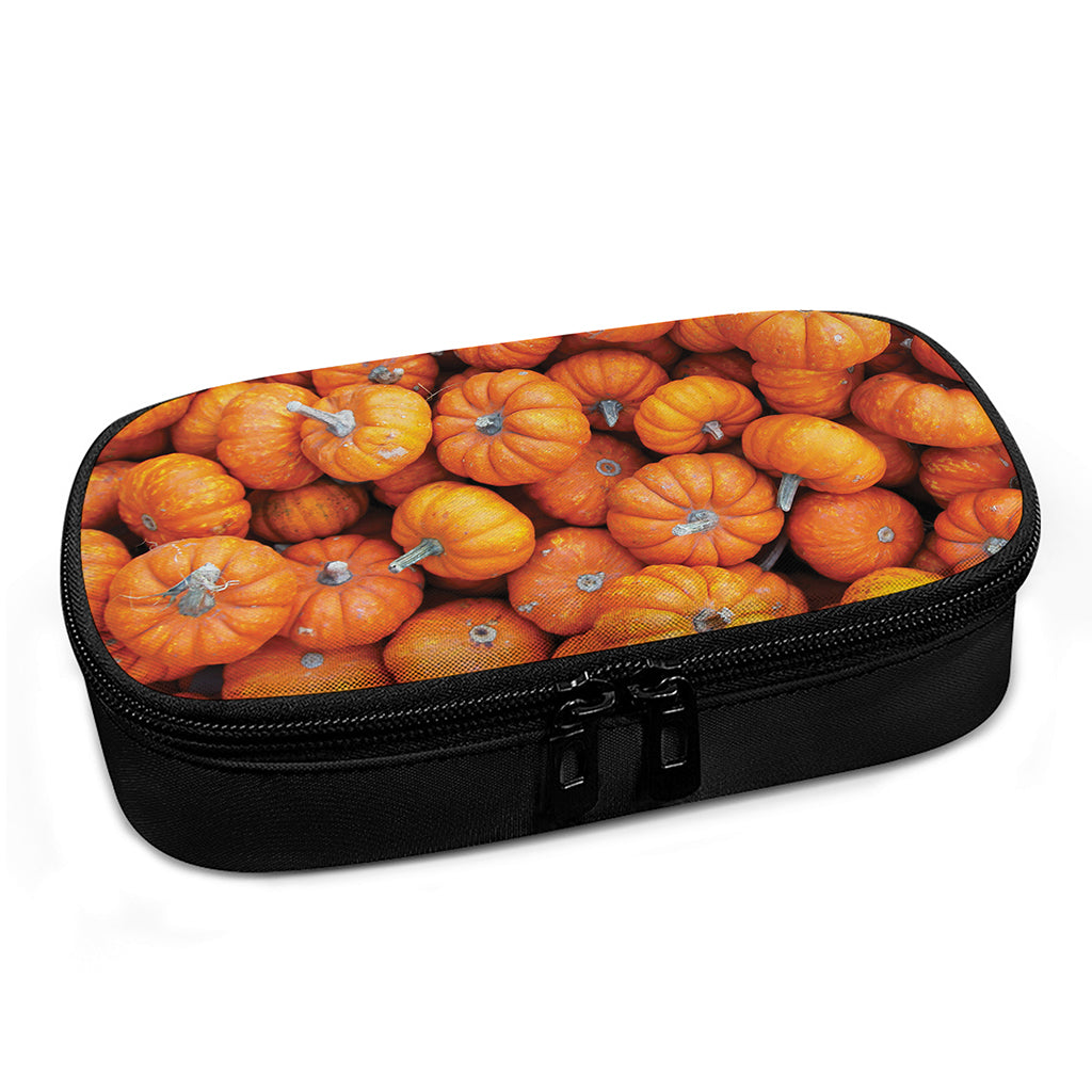 Pumpkin Print Insulin Cooler Travel Case