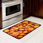Pumpkin Print Kitchen Mat