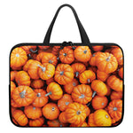 Pumpkin Print Laptop Sleeve With Handle