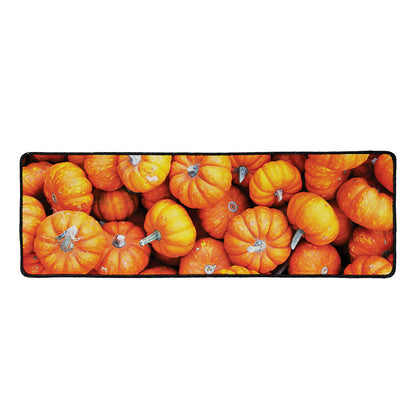 Pumpkin Print Long Kitchen Mat