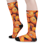 Pumpkin Print Long Socks