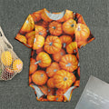 Pumpkin Print Men's Bodysuit