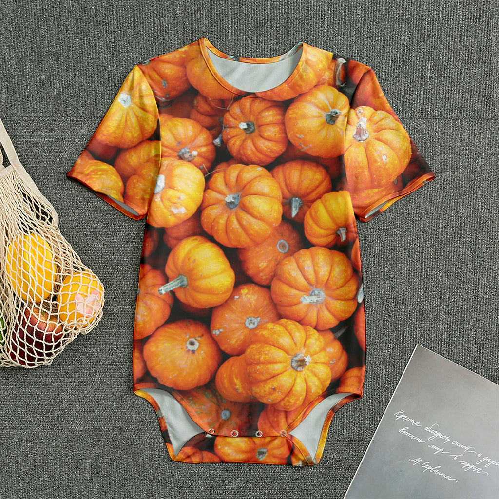 Pumpkin Print Men's Bodysuit