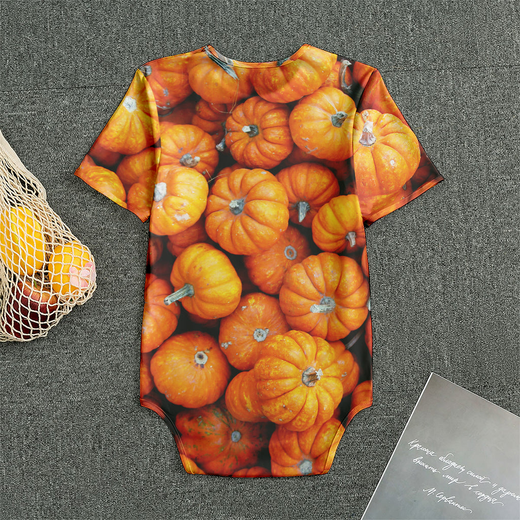 Pumpkin Print Men's Bodysuit