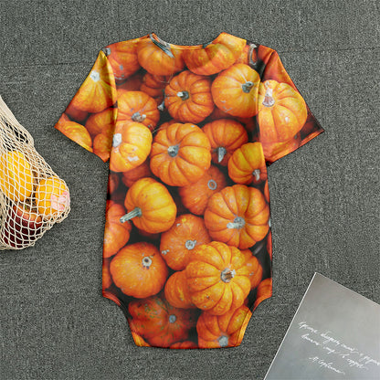 Pumpkin Print Men's Bodysuit