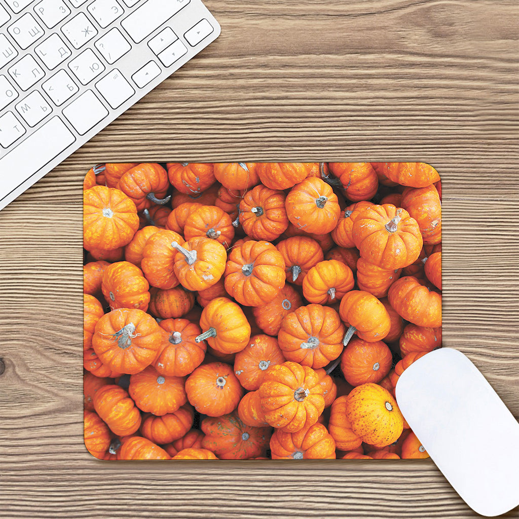 Pumpkin Print Mouse Pad