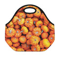 Pumpkin Print Neoprene Lunch Bag