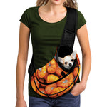 Pumpkin Print Pet Sling Carrier